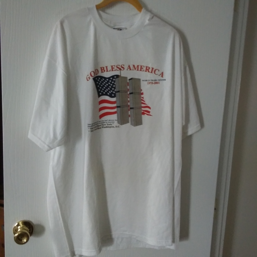 9/11 memorial tee shirt